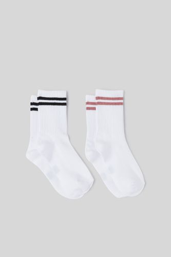 Lot 2 paires chaussettes sport lurex