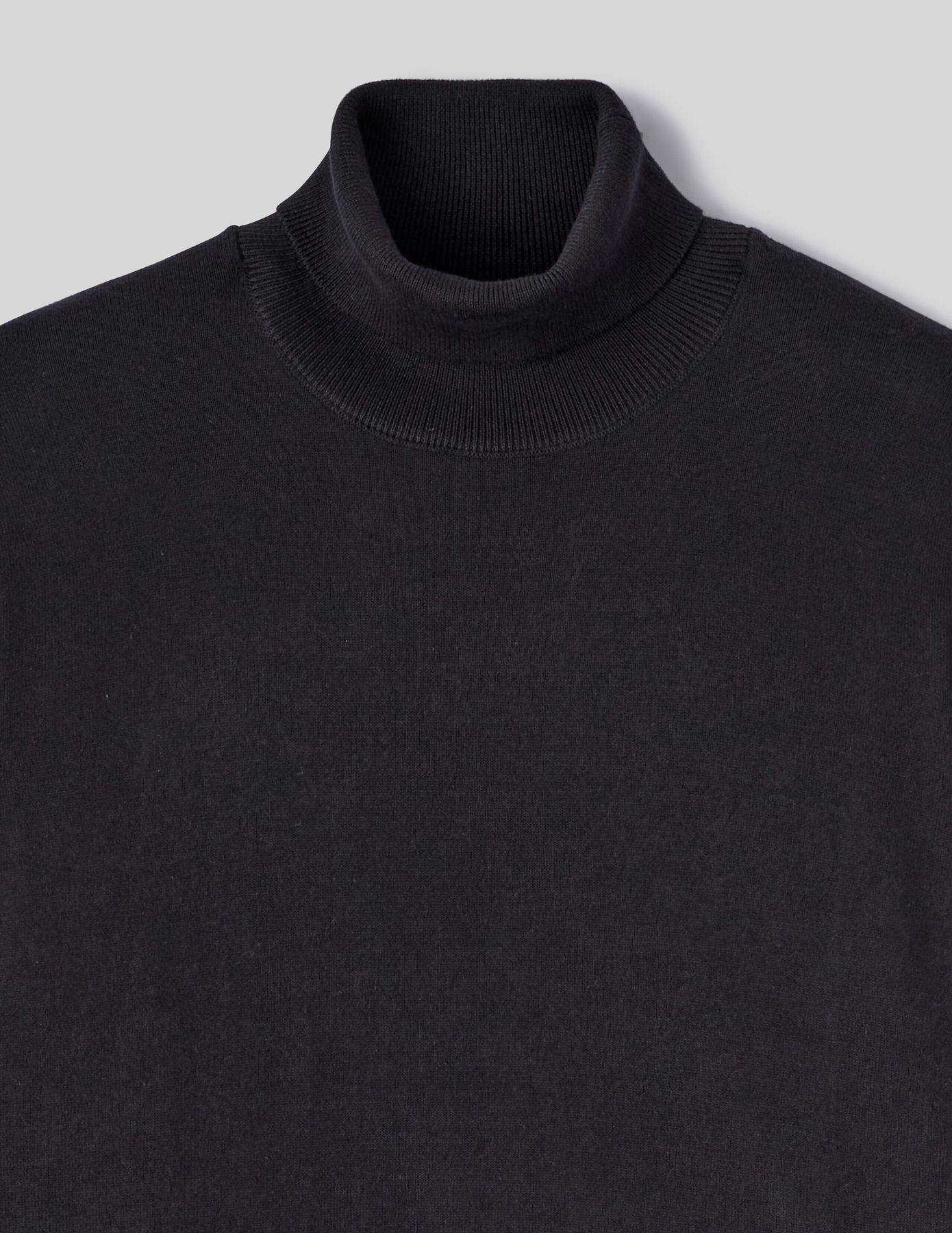 Pull col roulé