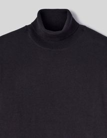 Pull col roulé