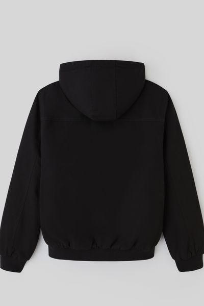 Blouson à capuche en canvas