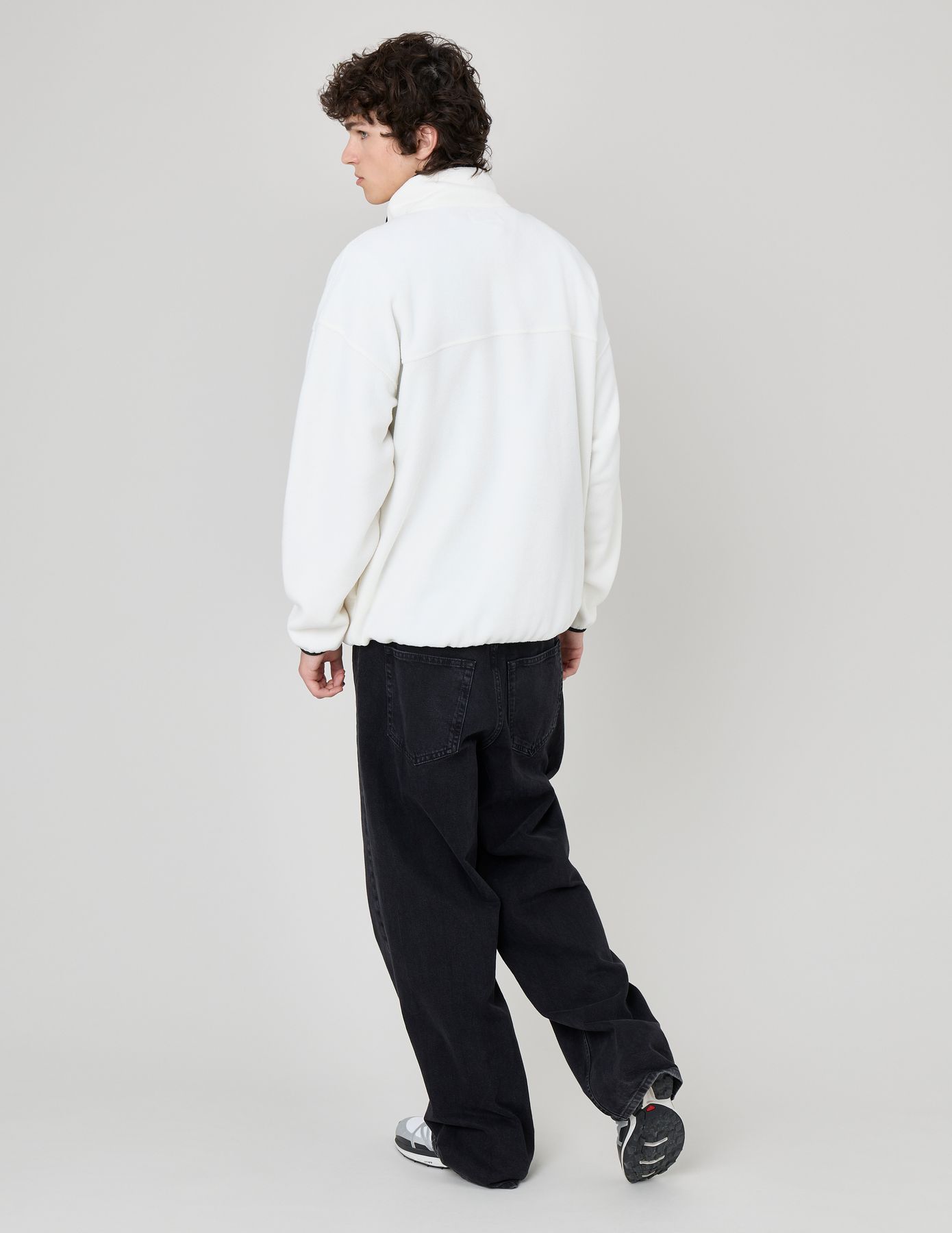 Polaire col montant zippé
