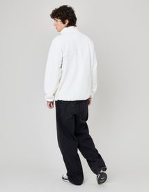 Polaire col montant zippé