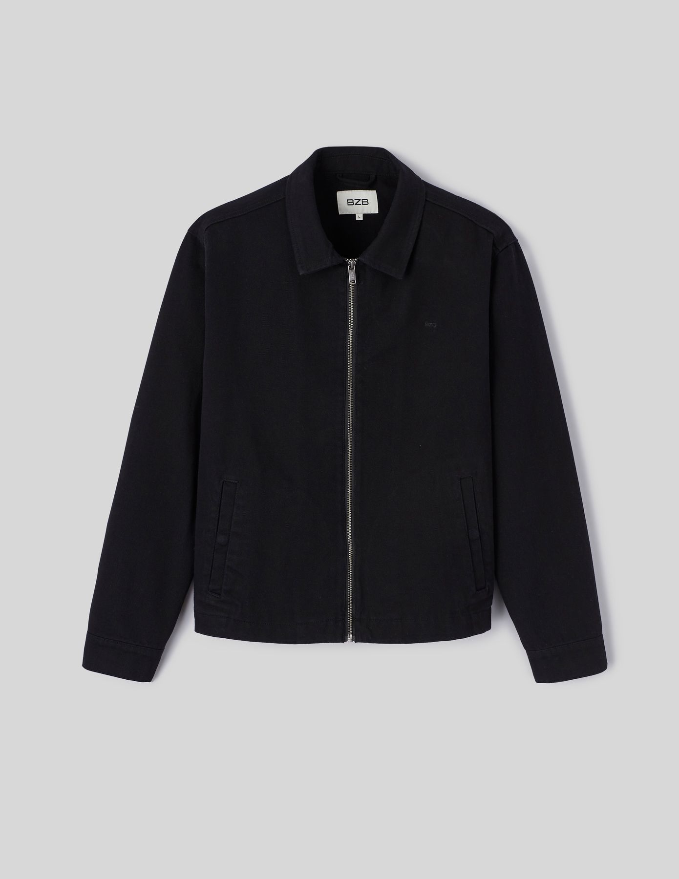 Veste zippée uni
