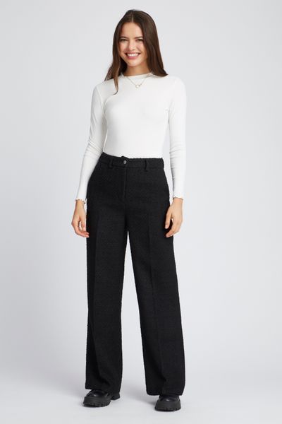 Pantalon en tweed