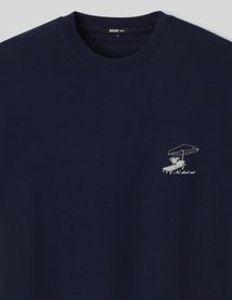 T-shirt imprimé devant dos