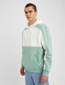 Sweat &agrave; capuche colorblock