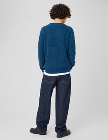 Pull maille chenille