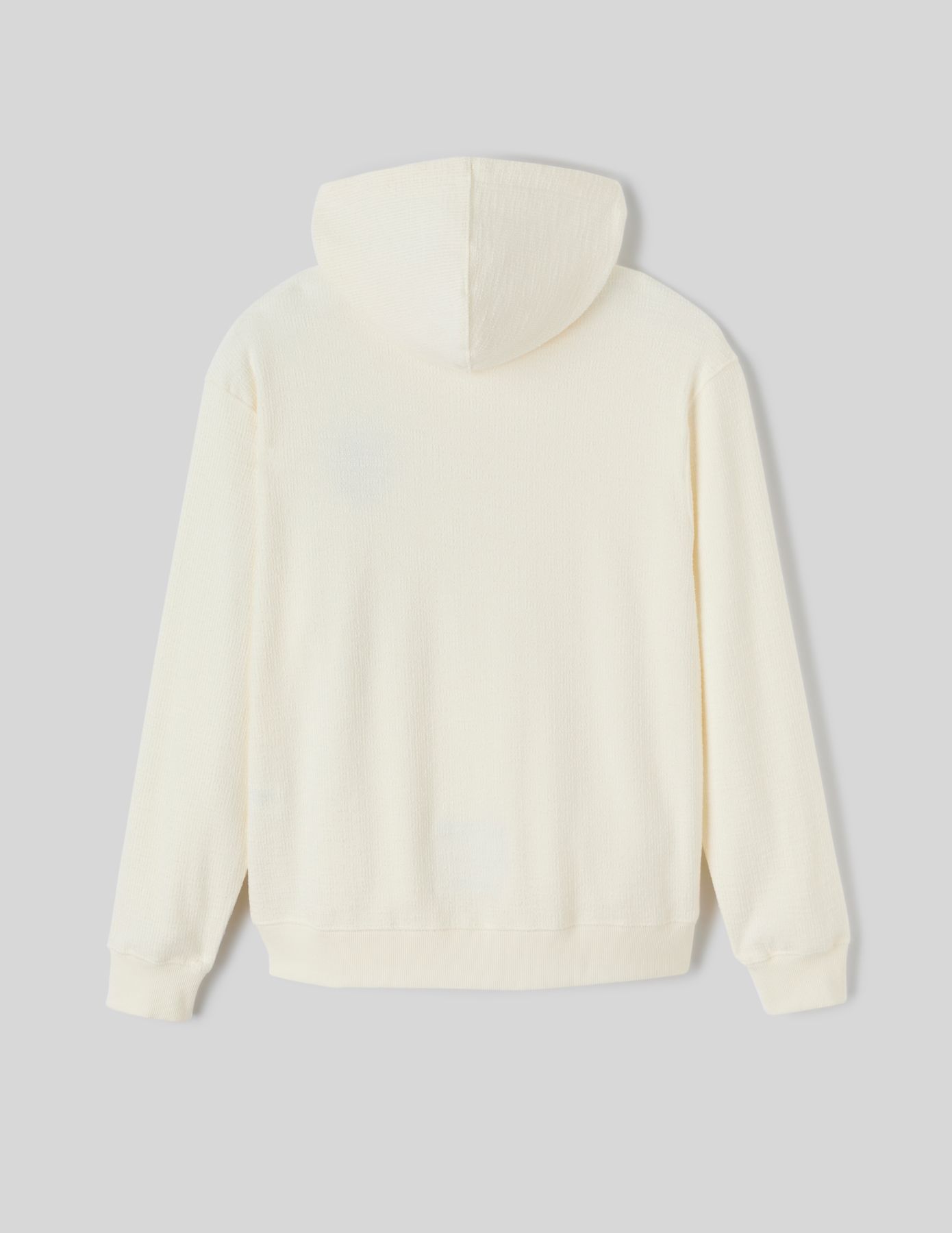 Sweat capuche broderie poitrine