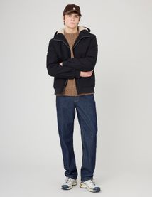 Blouson à capuche en canvas