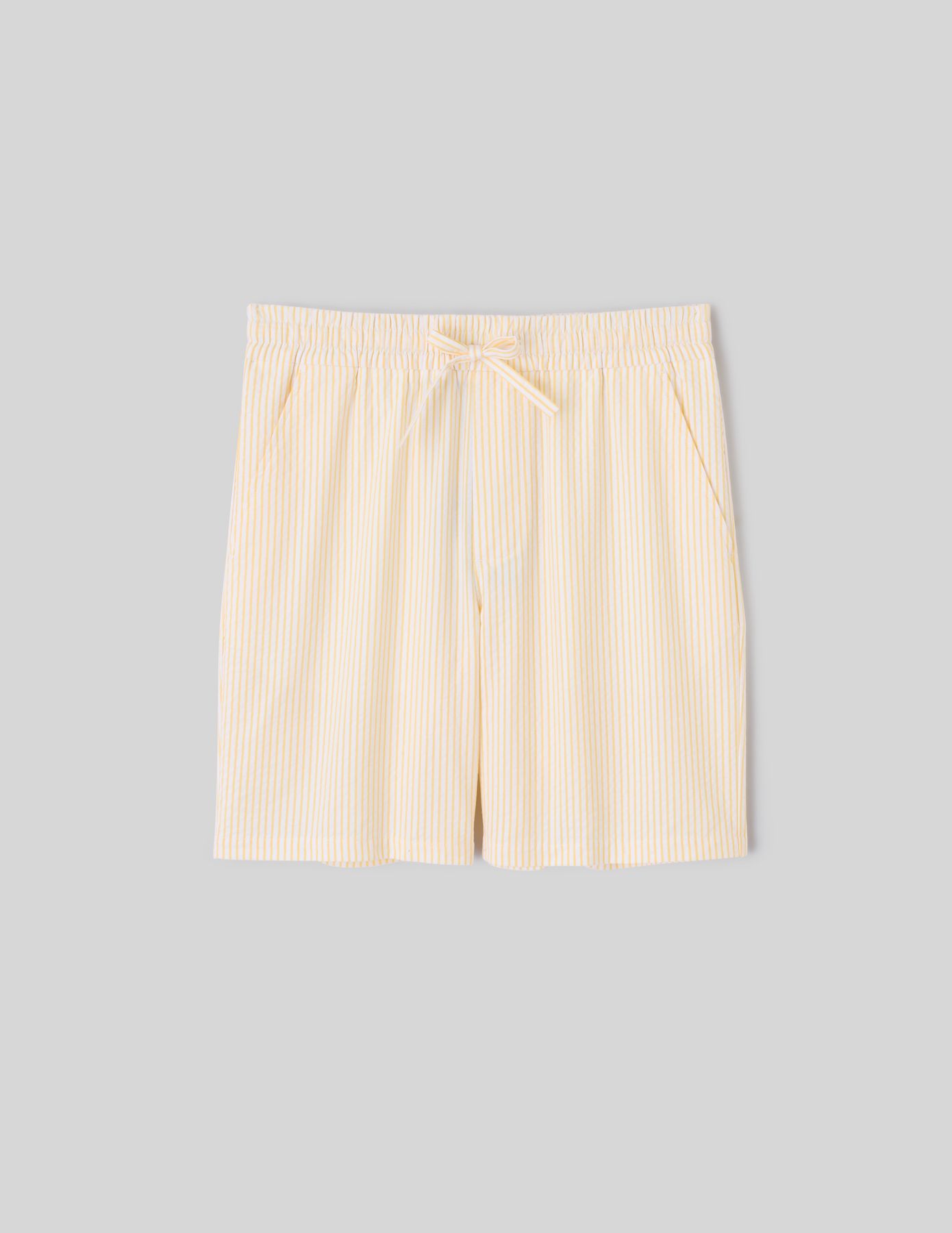 Bermuda ray&eacute; seersucker