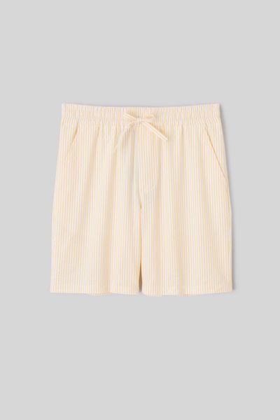 Bermuda ray&eacute; seersucker