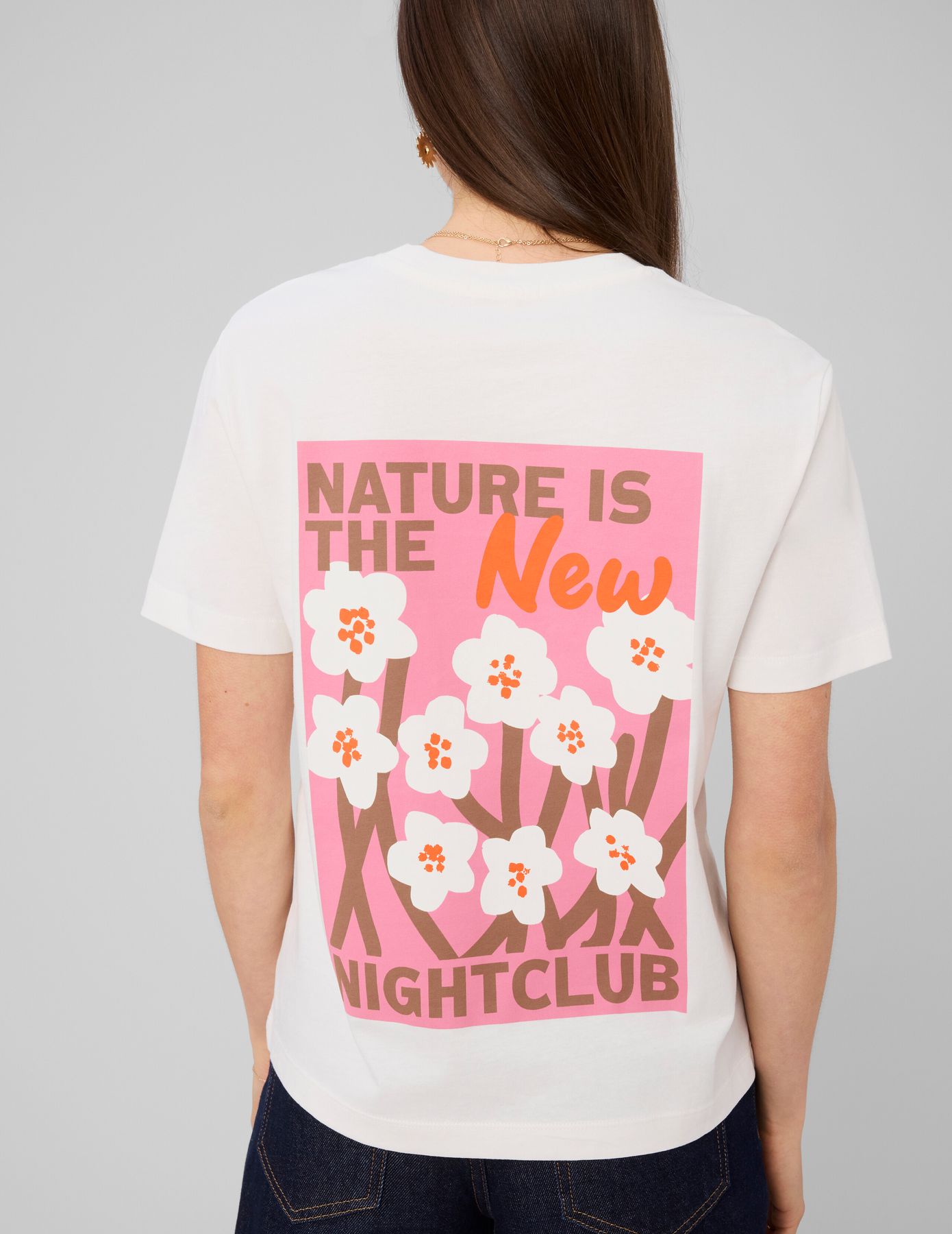 T-shirt imprim&eacute; devant/ dos