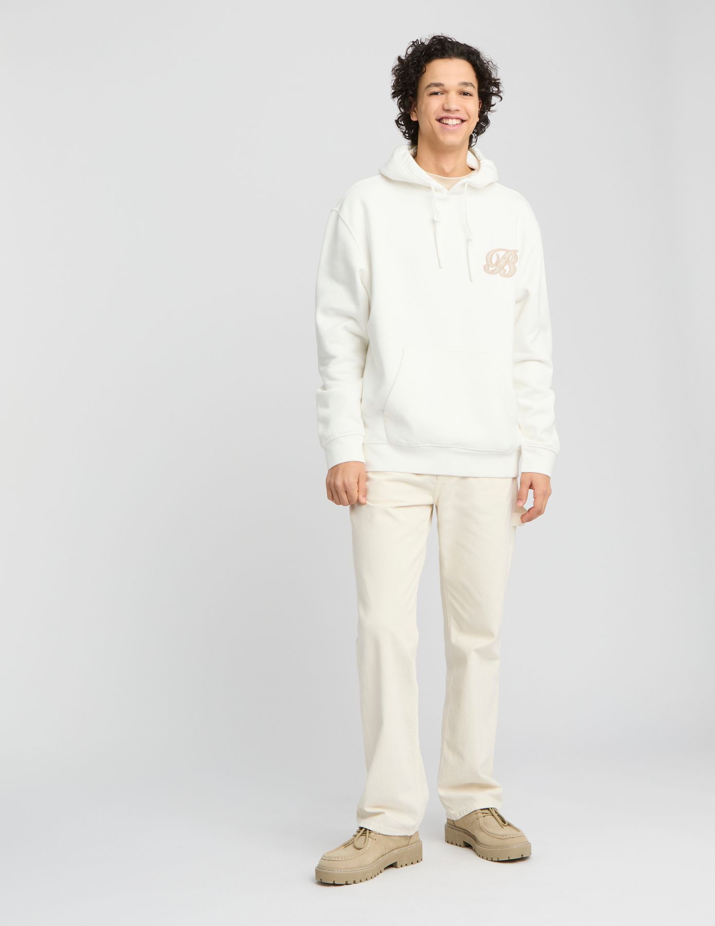 Sweat à capuche imprimé