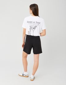 Short bermuda &agrave; pinces