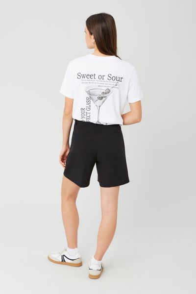 Short bermuda &agrave; pinces