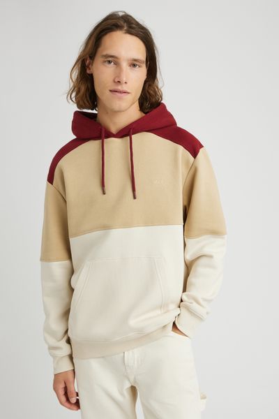 Sweat &agrave; capuche colorblock
