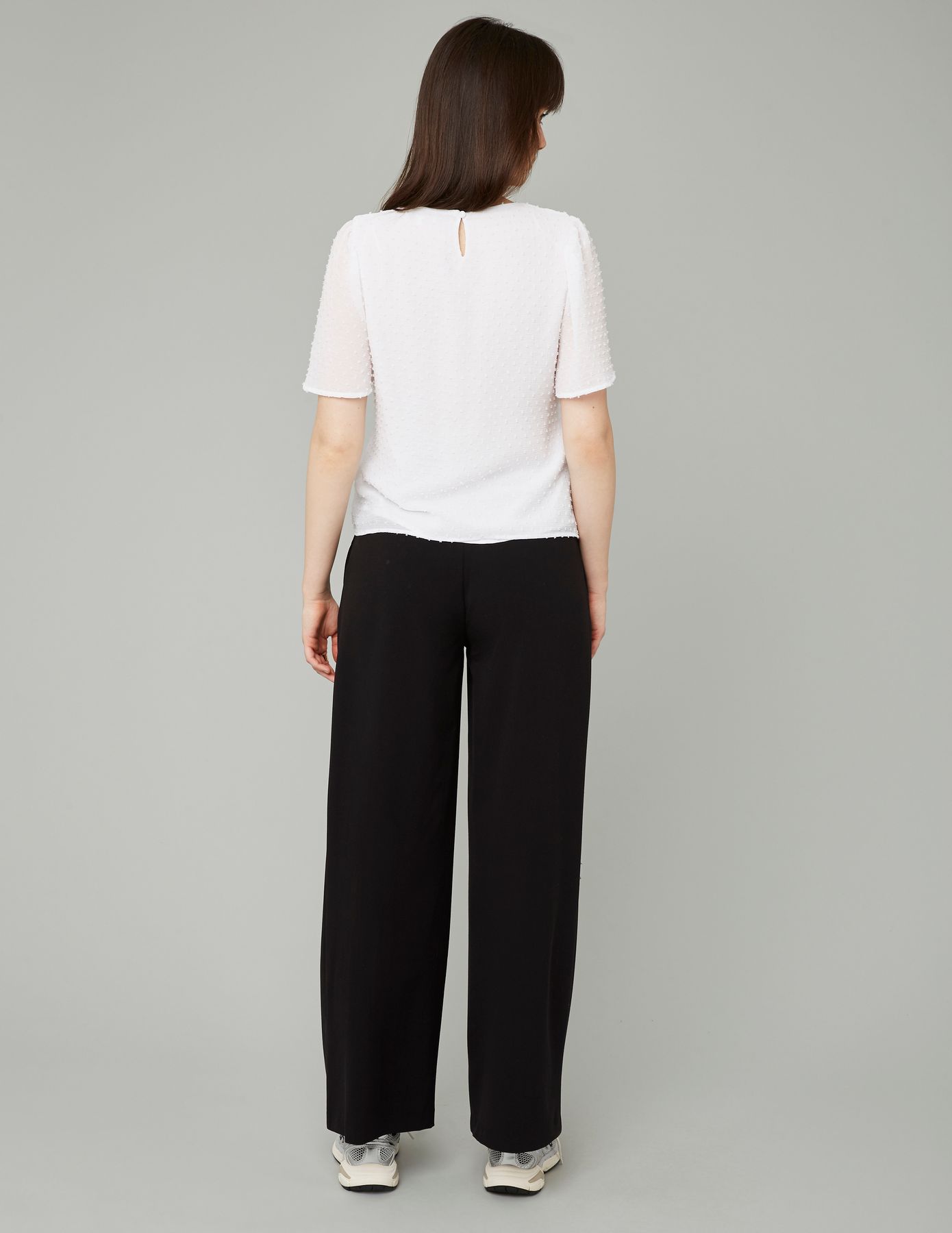 Pantalon large à pinces