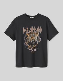 T-shirt imprimé collab Def Leppard