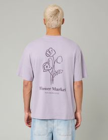 T-shirt imprim&eacute; devant/dos