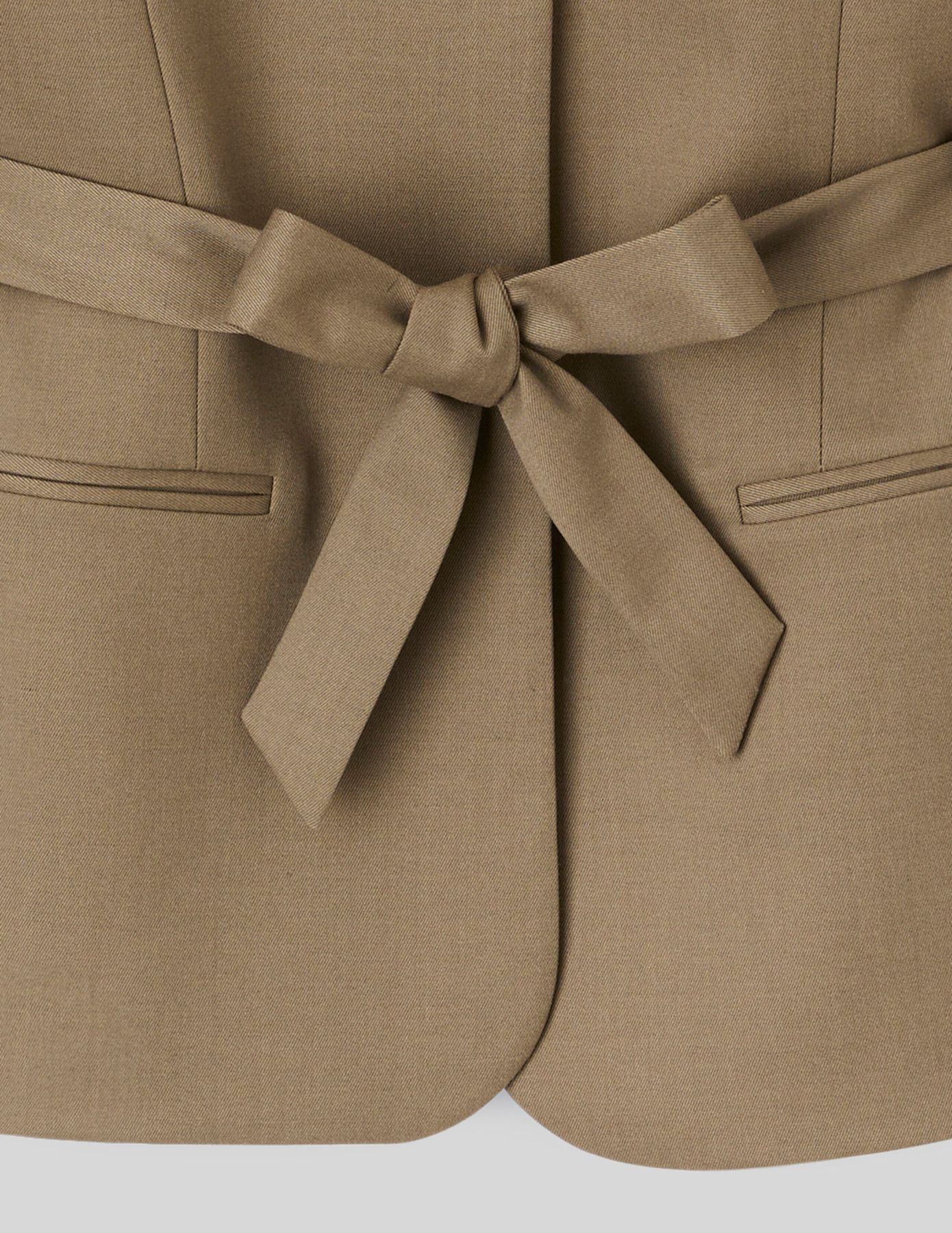 Blazer ceintur&eacute;