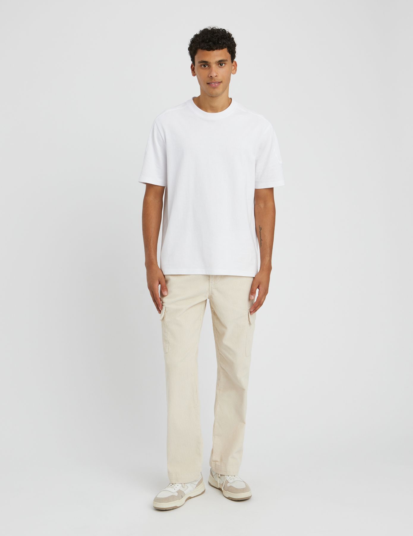Pantalon cargo velours