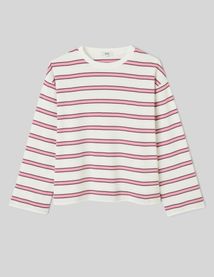 T-shirt ray&eacute; manches &eacute;vas&eacute;es