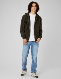 Sweat zipp&eacute; ouverture double