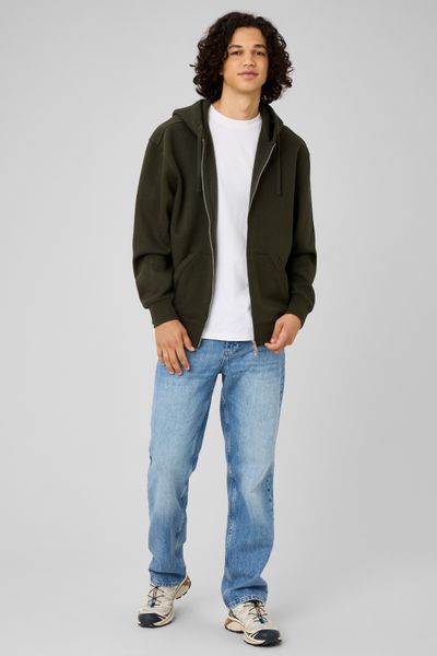 Sweat zipp&eacute; ouverture double