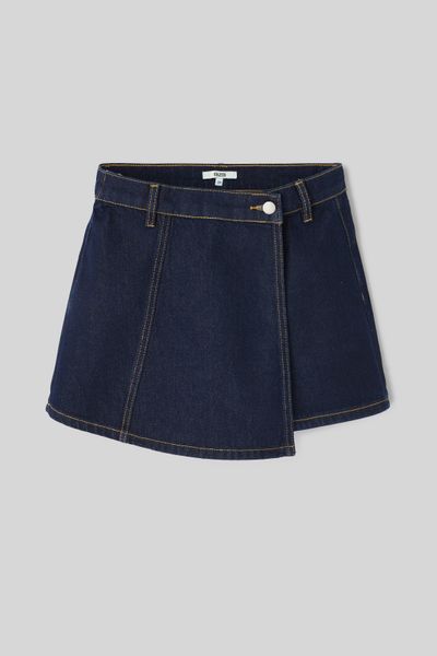 Jupe short en jean