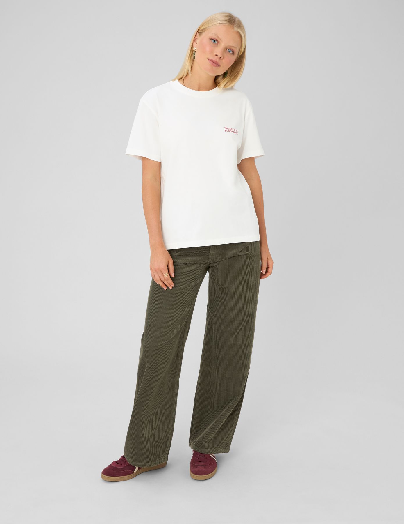 T-shirt imprim&eacute; manches courtes