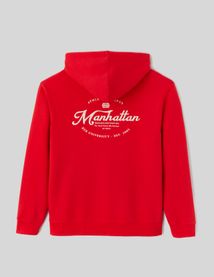 Sweat  capuche imprimé