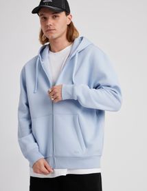 Sweat zipp&eacute; &agrave; capuche