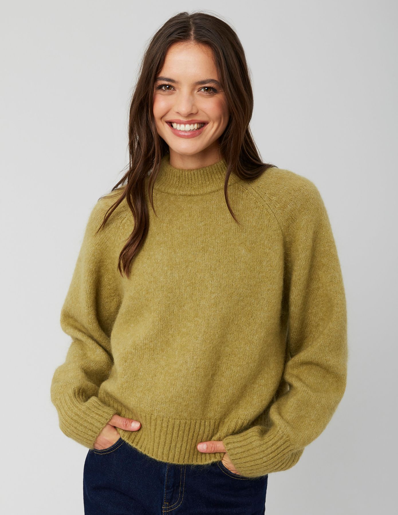 Pull premium col montant