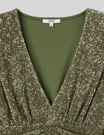 Robe courte scintillante