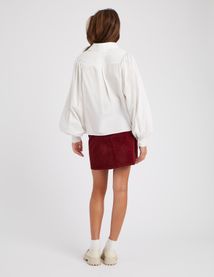 Chemise &agrave; manches bouffantes
