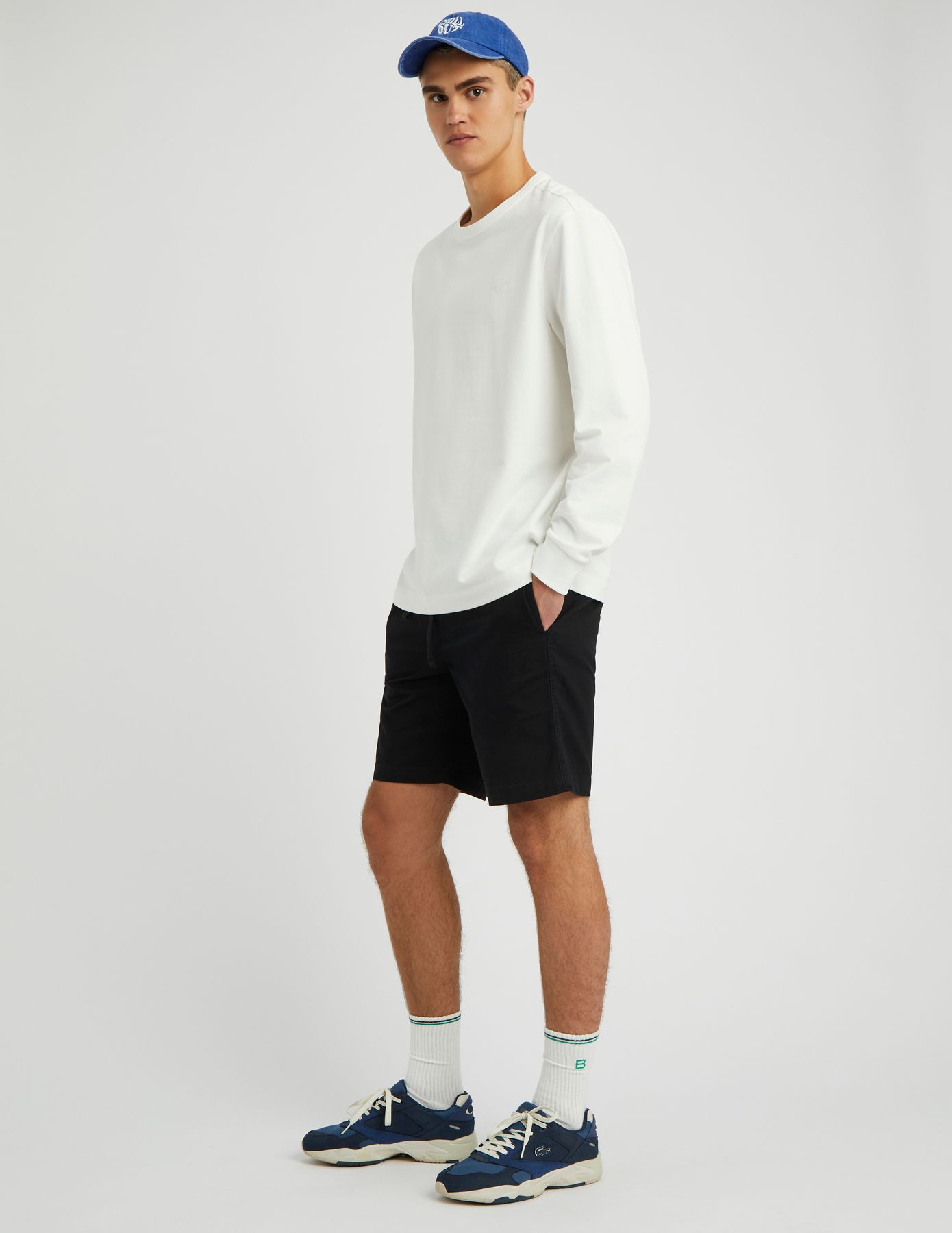 Bermuda taille élastiquée