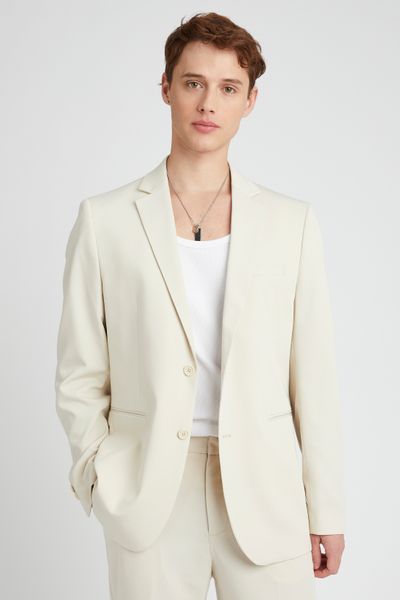 Veste de costume coupe droite