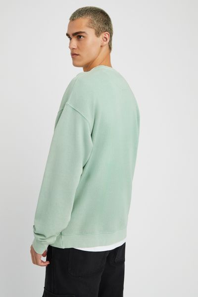 Sweat délavé col rond