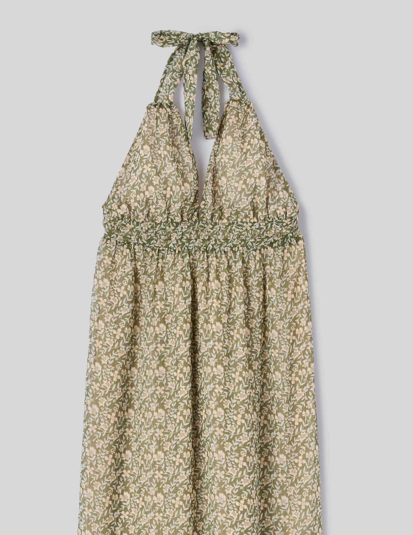 Robe longue imprimée