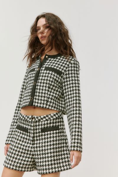 Short en tweed