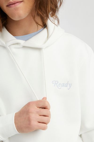 Sweat &agrave; capuche brod&eacute;