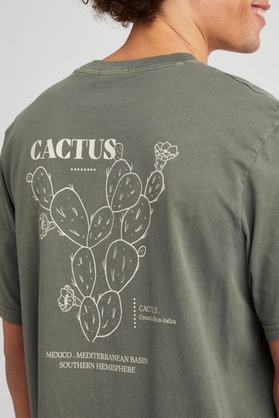 T-shirt imprimé devant dos