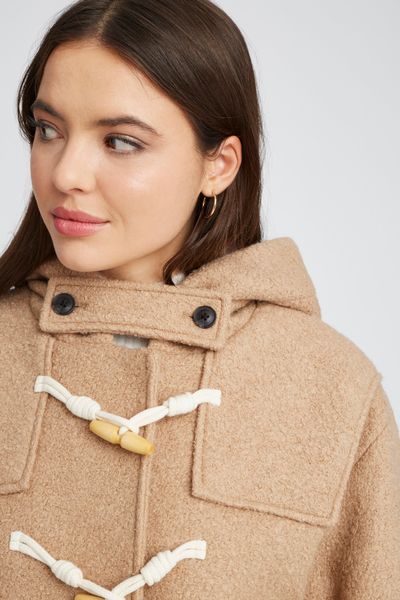 Manteau Duffle coat court