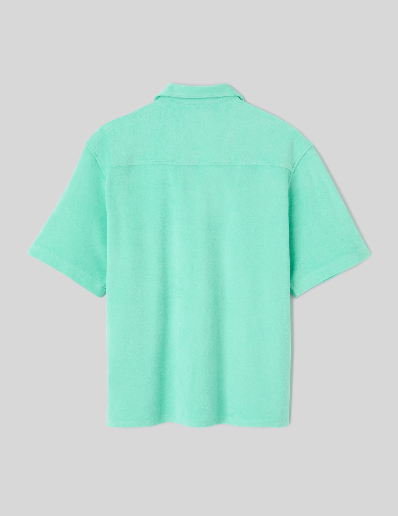 Chemise manches courtes &eacute;ponge