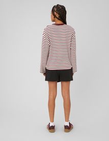 T-shirt manches longues ray&eacute;