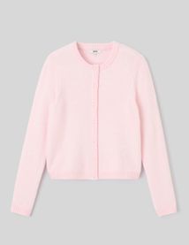 Gilet col rond boutonn&eacute;