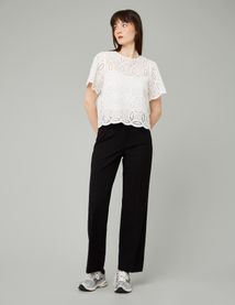Blouse en broderie anglaise