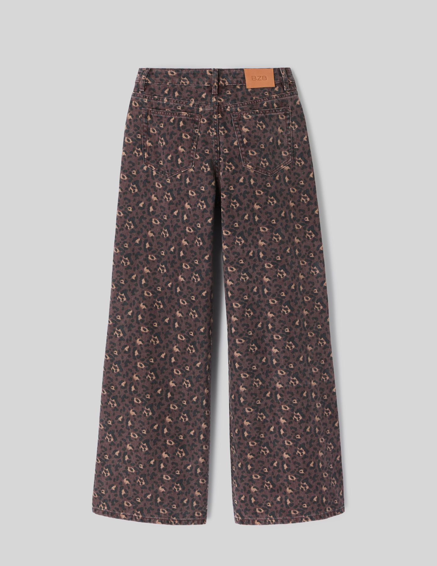 Jean imprimé léopard