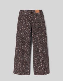 Jean imprimé léopard