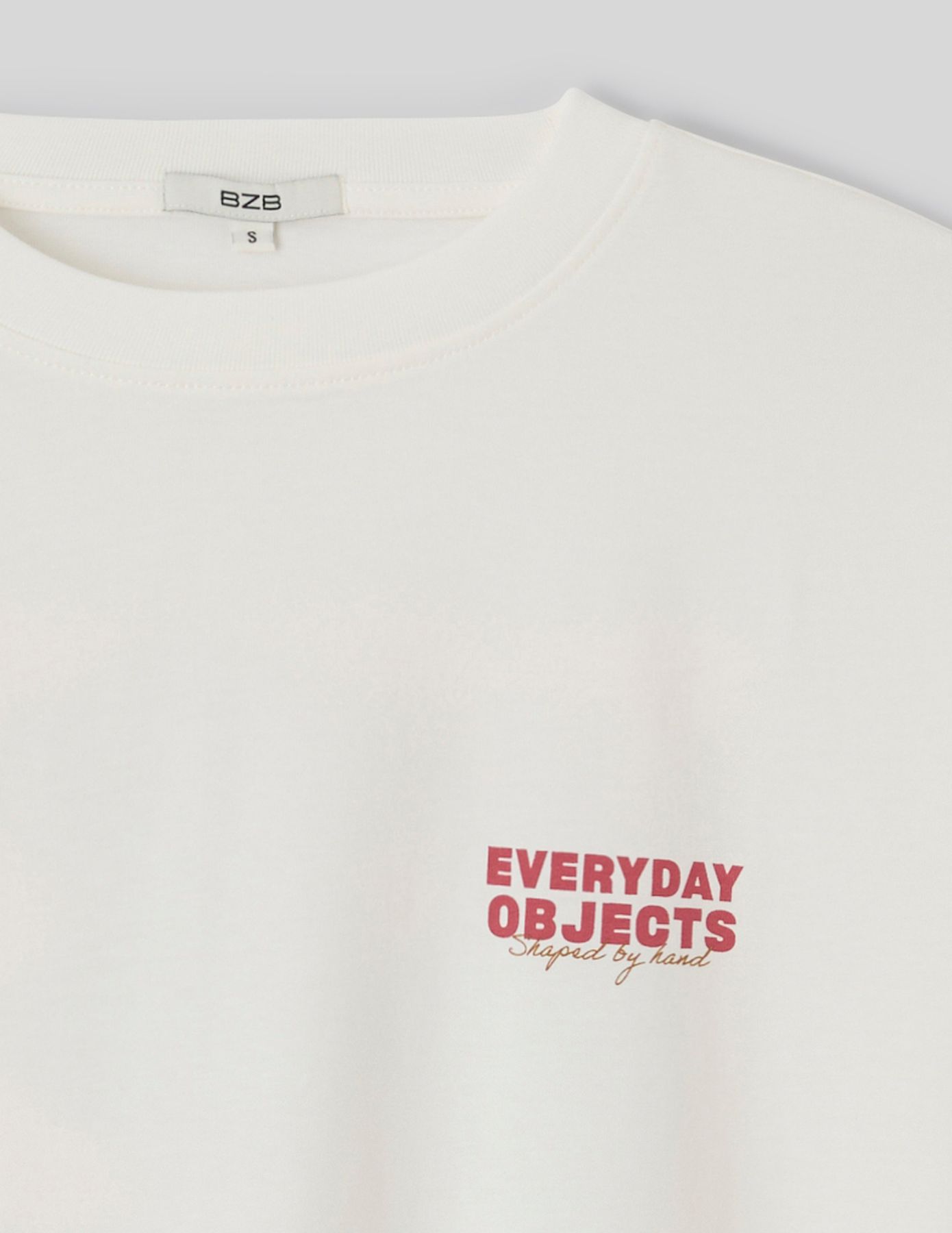 T-shirt imprim&eacute; devant / dos